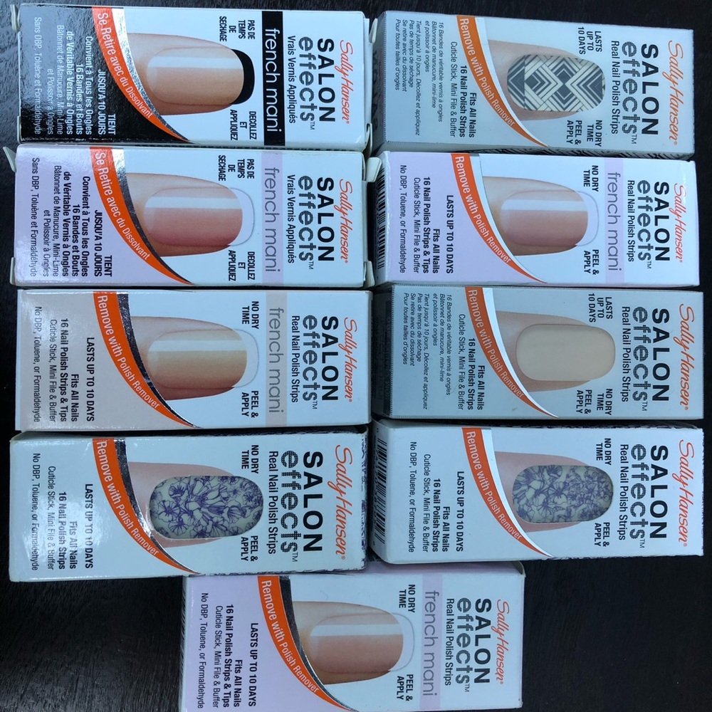 Sally Hansen Nail Polish Strips Lot 💅🏼
